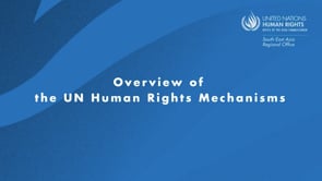 Preview image for the video "1 Overview of UN Human Rights Mechanism".