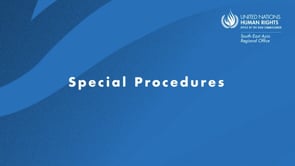 Preview image for the video "5 Special Procedures".