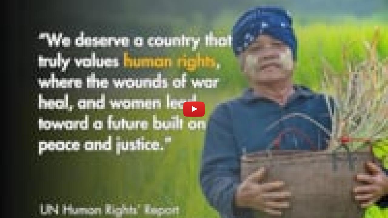 Preview image for the video "Democratic aspirations of the Myanmar people - English version".